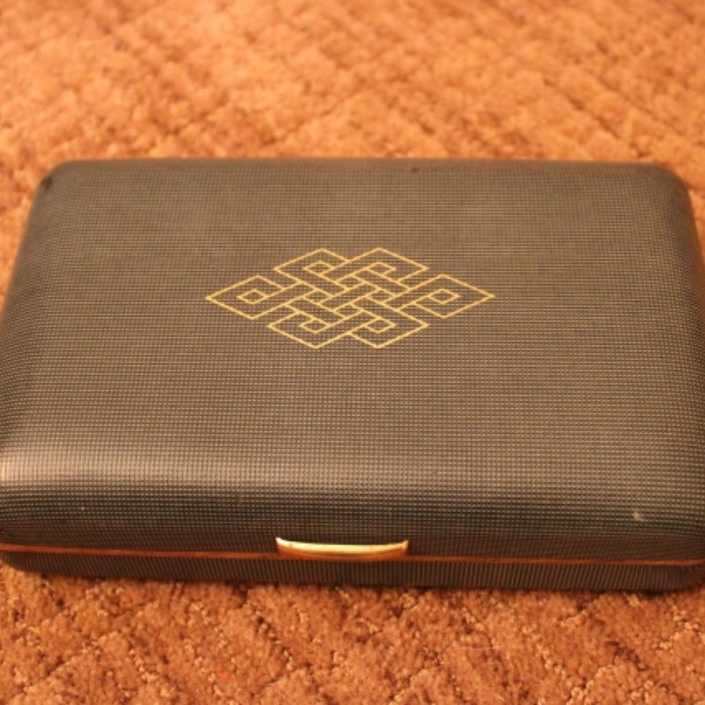 Green Buxton Vintage Jewlery Box